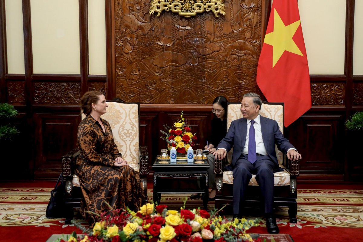 Chủ tịch nước Tô Lâm tiếp Đại sứ New Zealand tại Việt Nam